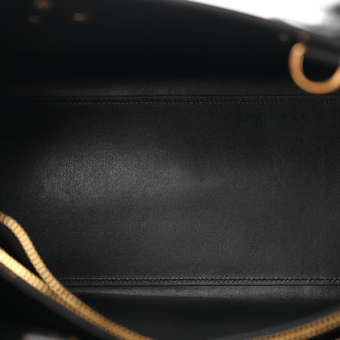 Calfskin Small Sac De Jour Black