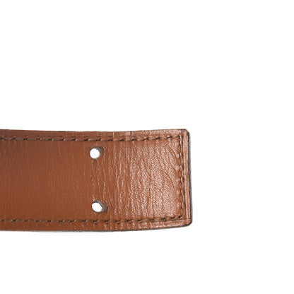 Hermes Box Chamonix 24mm Mini Constance Belt 70 Black Natural 8 of 8
