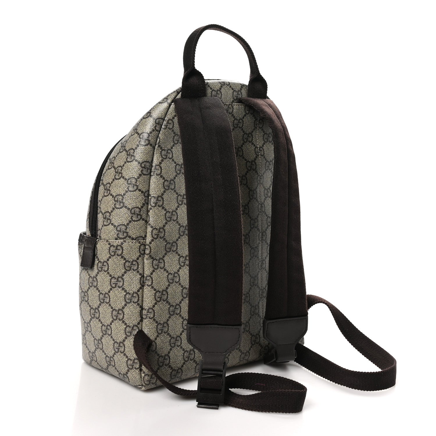 Gucci GG Supreme Monogram Margaux Calfskin Childrens Day Backpack Beige Ebony Cocoa Dark Chocolate 3 of 10