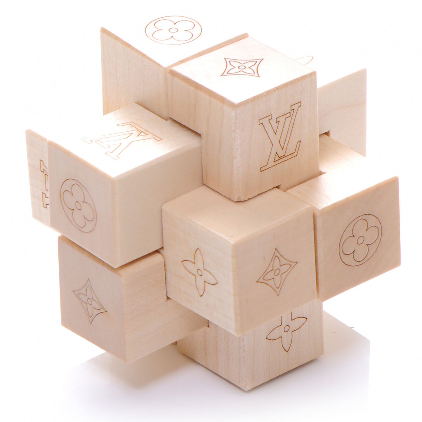 Le Pateki Wood Cube Puzzle VIP Gift