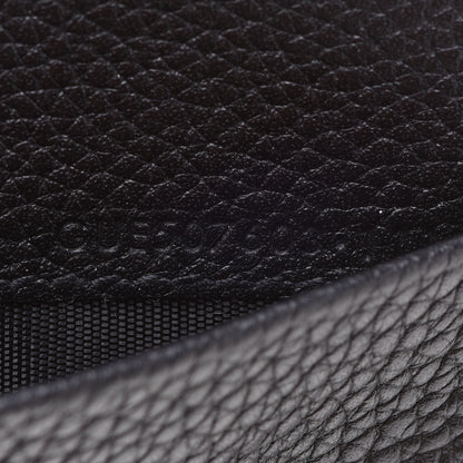 Saint Laurent Grained Calfskin Sac De Jour Card Case Black 7 of 9