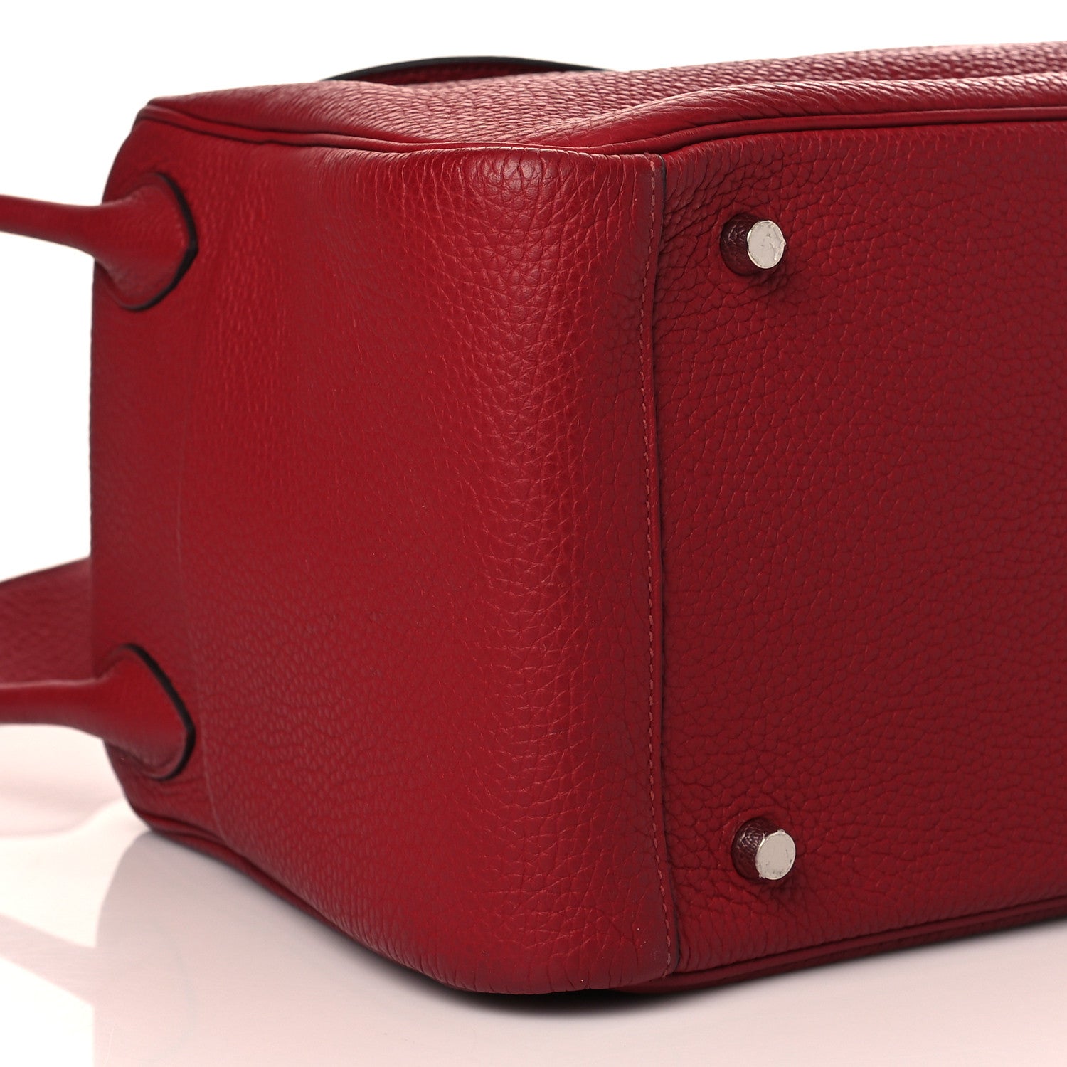 Hermes Taurillon Clemence Lindy 34 Rouge Grenat 7 of 8
