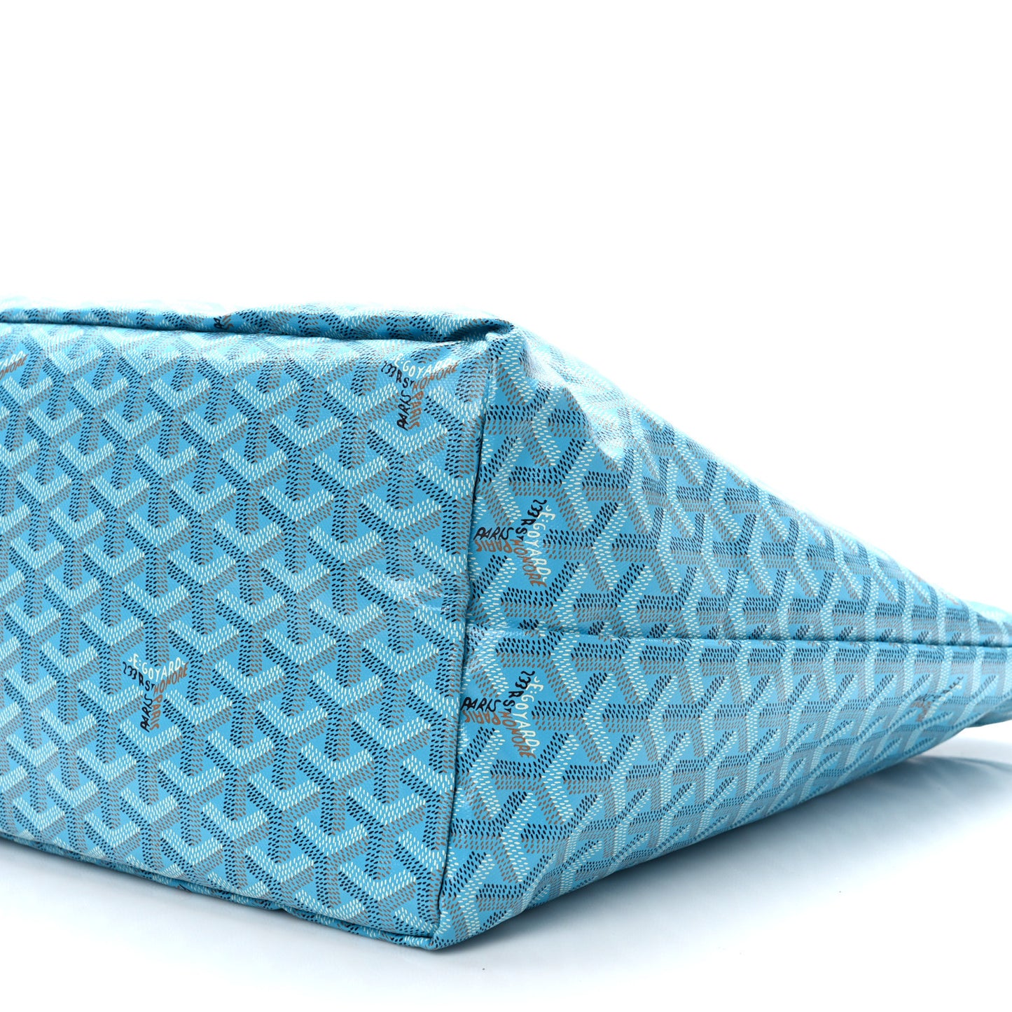 Goyardine Saint Louis GM Balise Beach Towel Set Turquoise