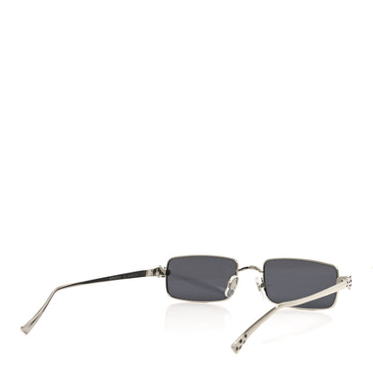 Cartier Metal Panthere De Cartier Rectangular Sunglasses CT0473S Silver 4 of 7