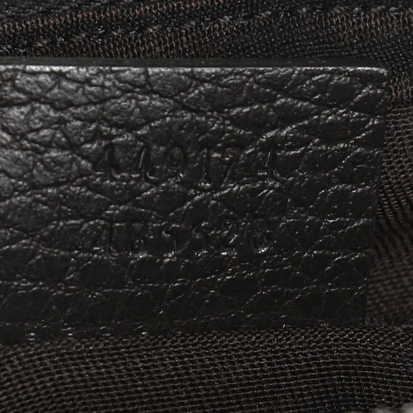 Monogram Belt Bag Dark Brown