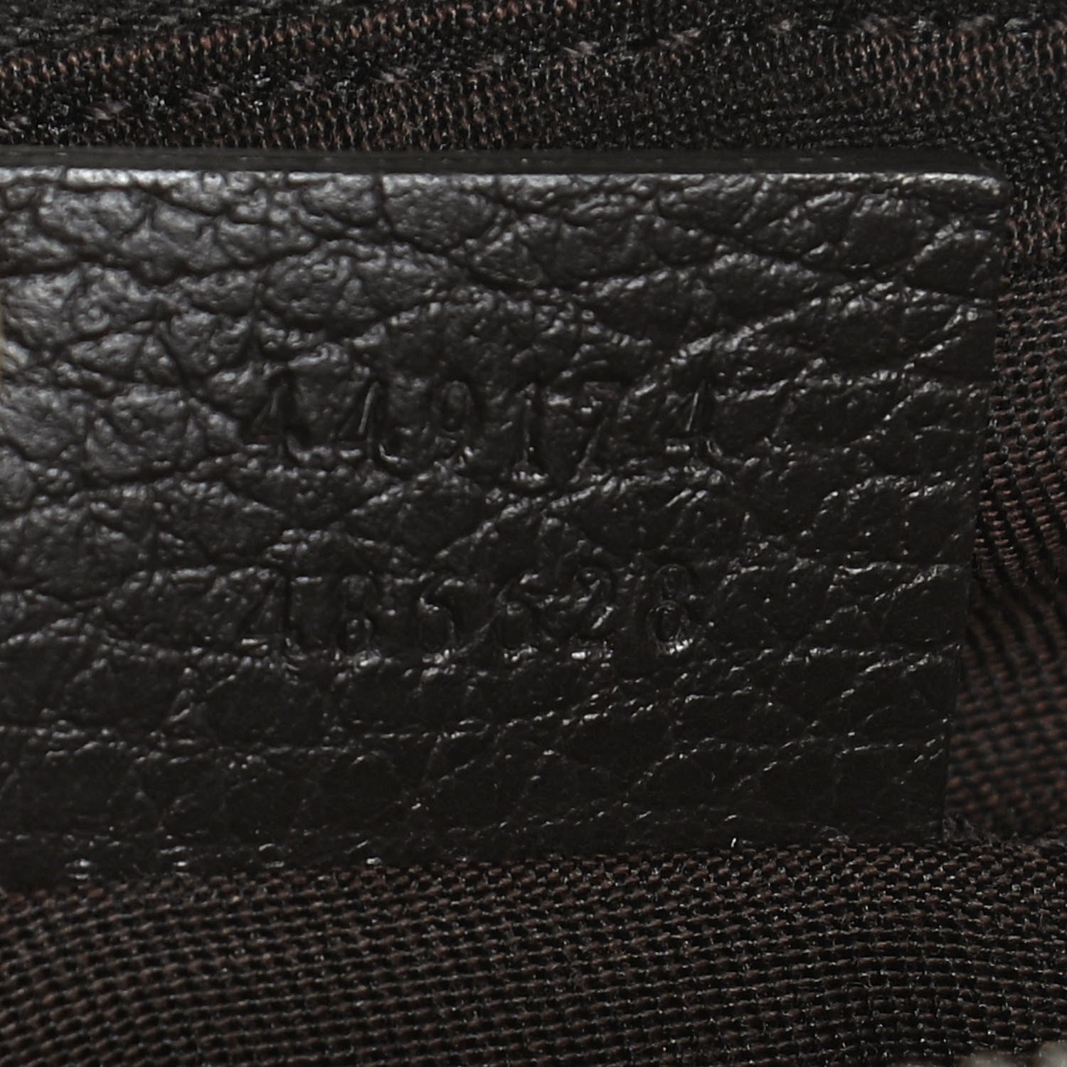 Gucci Monogram Belt Bag Dark Brown 7 of 13