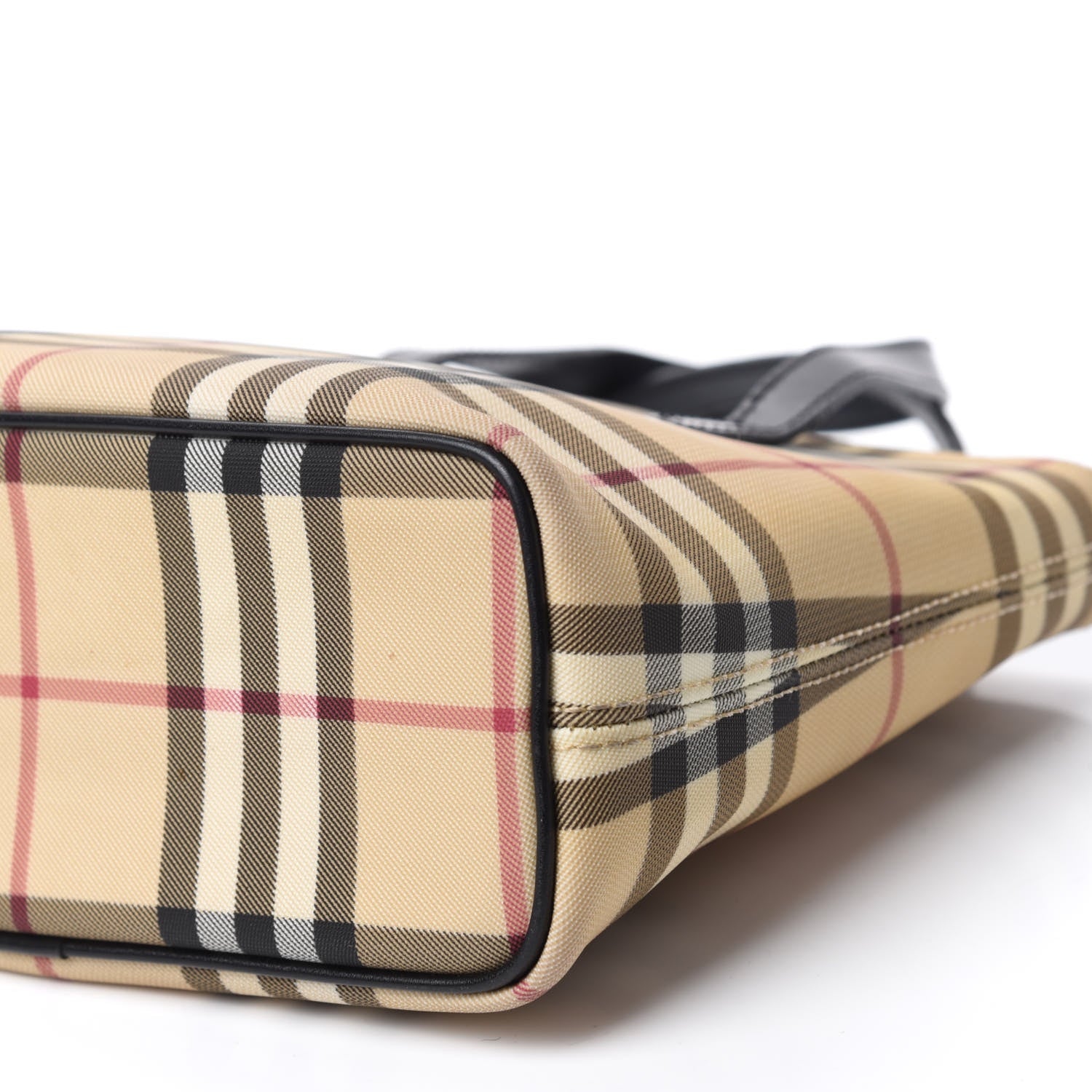 Burberry House Check Small Tote Black 7 of 10