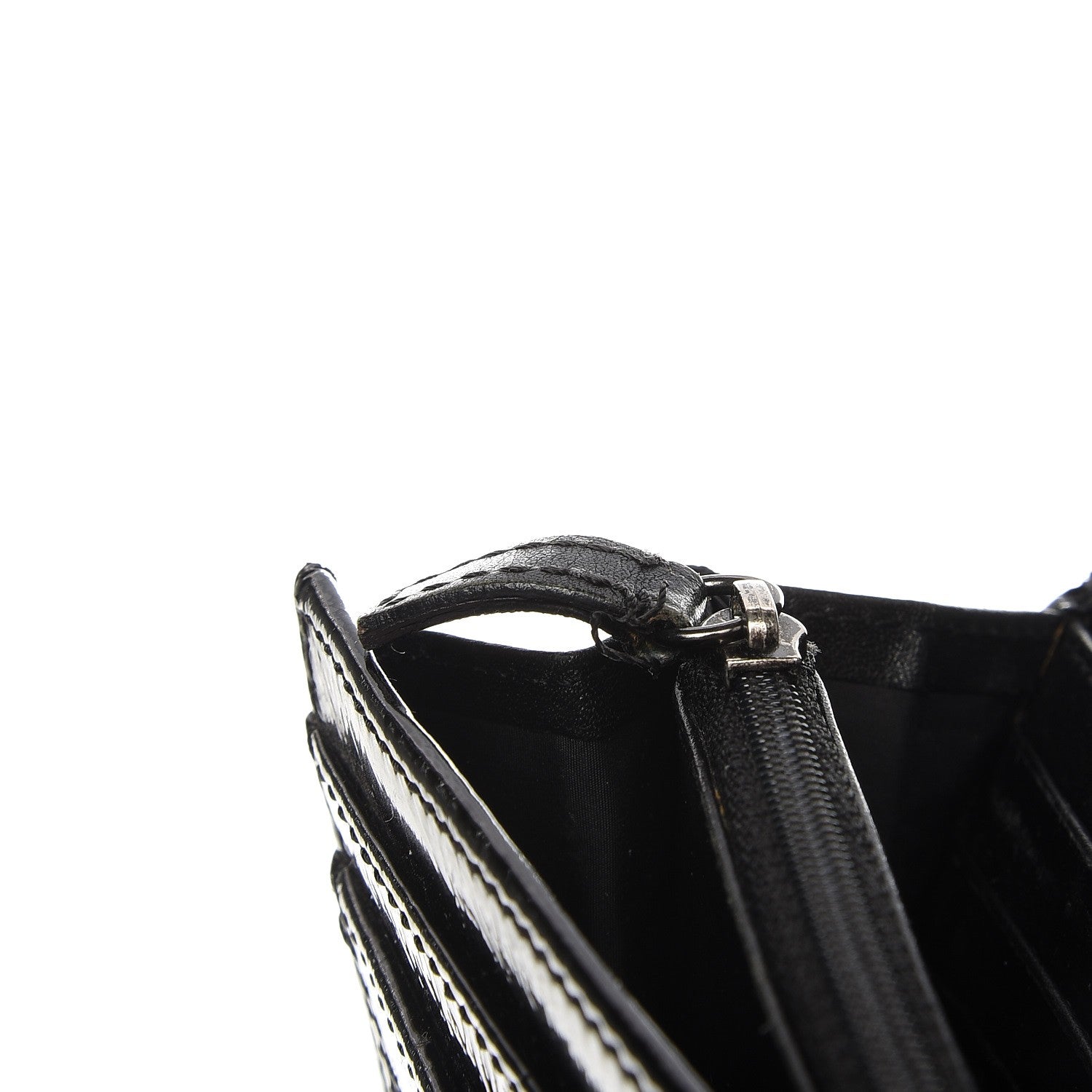 Burberry Beat Check Penrose Continental Wallet Black 15 of 16