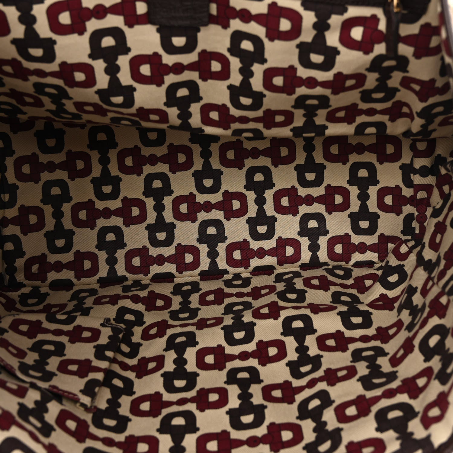 Gucci Monogram Large Jolicoeur Tote Brown 5 of 12