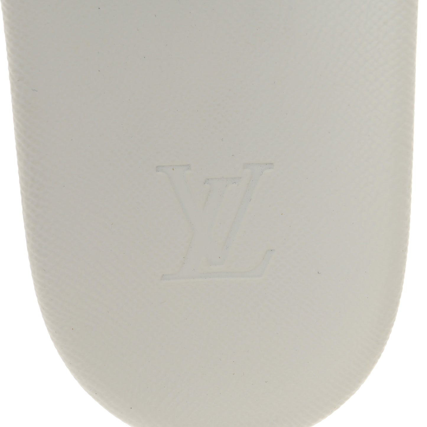 Metallic Rubber Embossed Monogram Mens Waterfront Mules 10