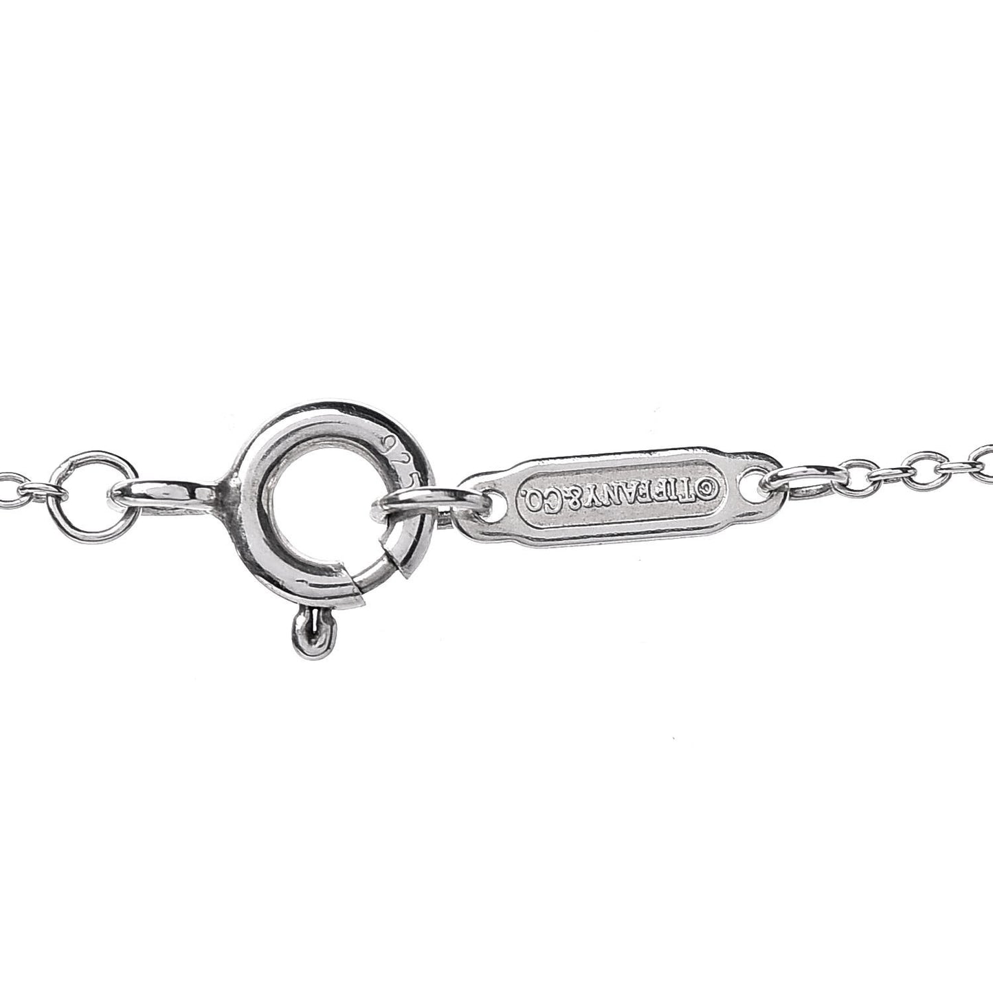 Sterling Silver Diamond Small Daisy Key Pendant Necklace