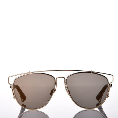 Christian Dior Technologic Sunglasses Gold 2 of 8