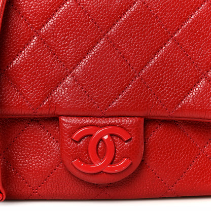 Chanel Caviar Quilted Mini Incognito Square Flap Red 8 of 10
