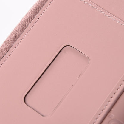 Gucci Guccissima Signature Crystal Cat Zip Around Card Case Light Candy Pink 9 of 13