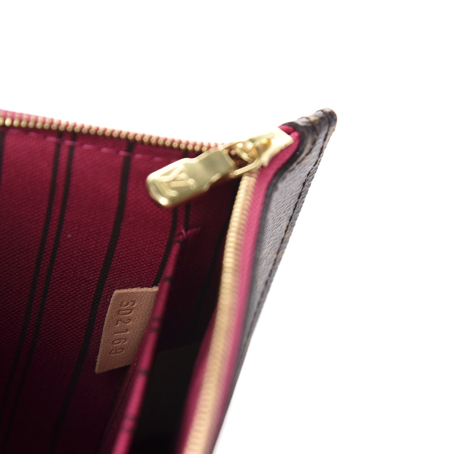 Louis Vuitton Monogram Neverfull MM GM Pochette Pivoine 9 of 10