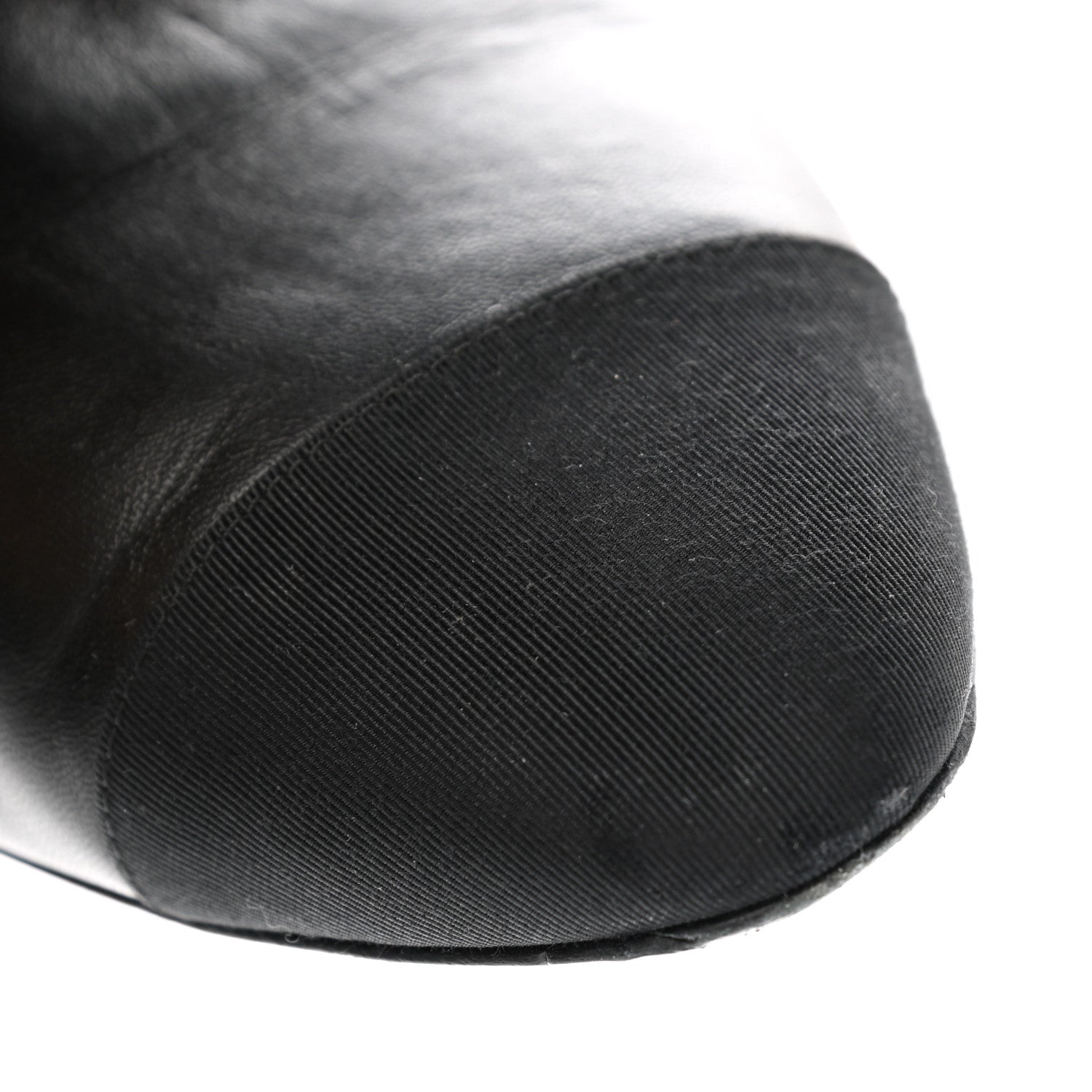 Chanel Lambskin Grosgrain Cap Toe CC Mules 39.5 Black 12 of 12