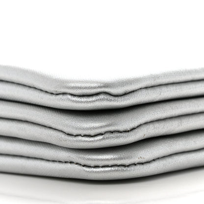 Celine Metallic Lambskin Small Trio Crossbody Bag Silver 12 of 14