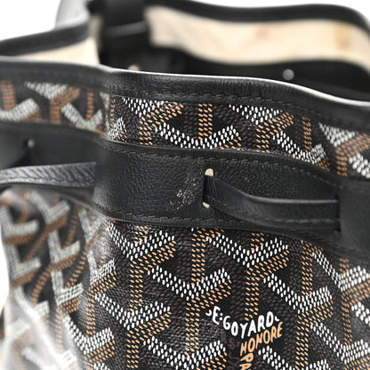Goyard Goyardine Petit Flot Bucket Bag PM Black 10 of 11