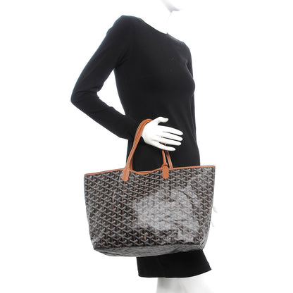 Goyard Goyardine Saint Louis PM Black Gold 2 of 12