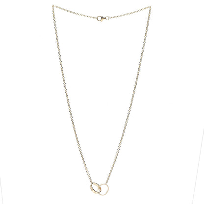 Cartier 18K Yellow Gold Interlocking LOVE Necklace 3 of 8