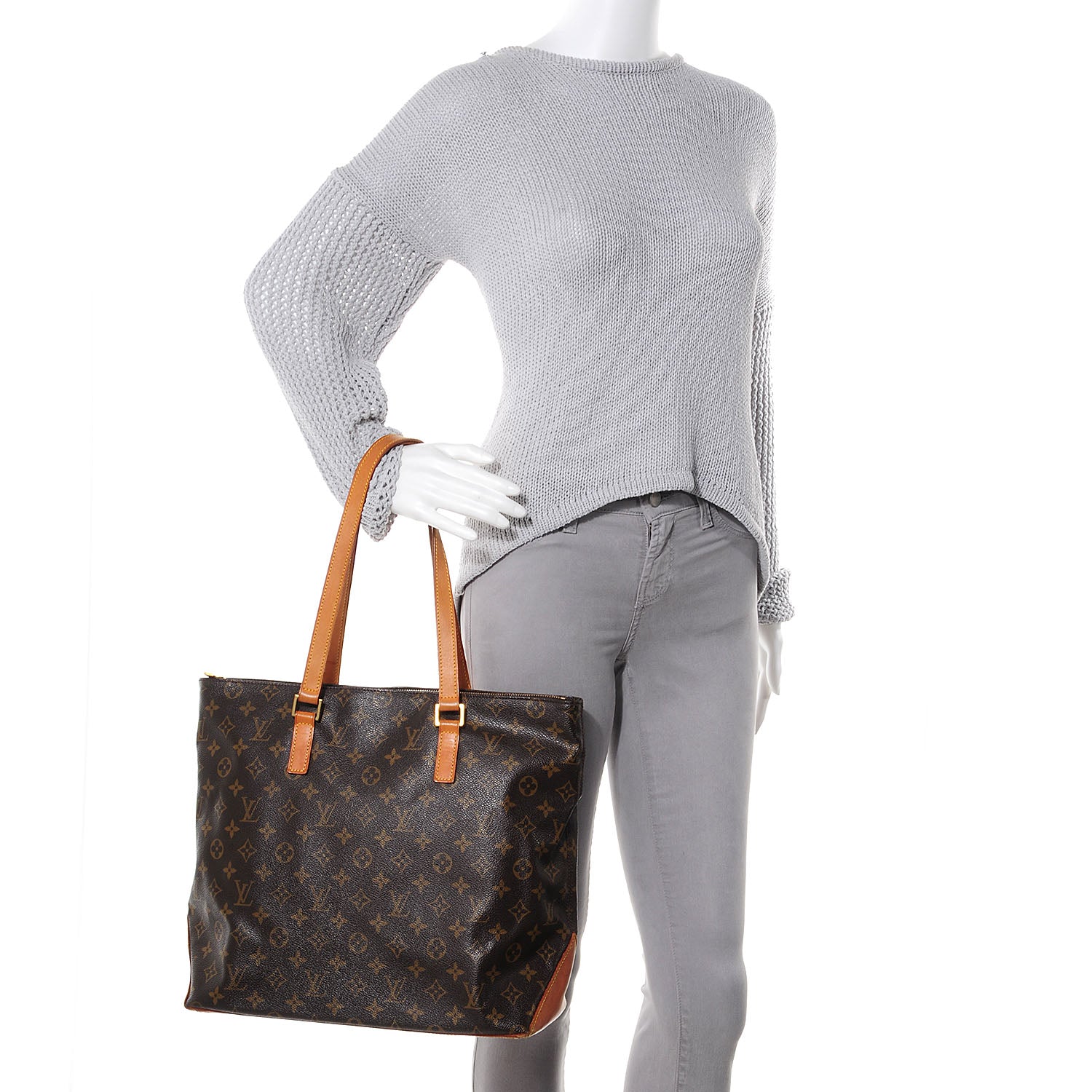 Louis Vuitton Monogram Cabas Mezzo 2 of 7