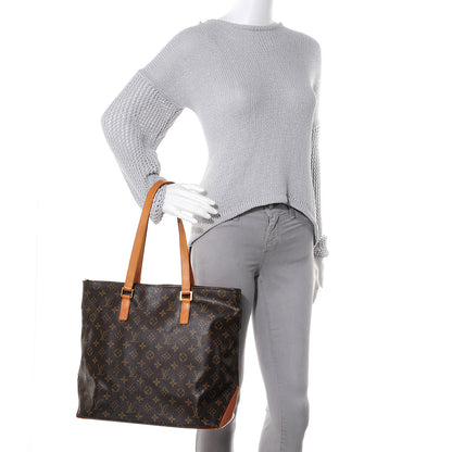 Louis Vuitton Monogram Cabas Mezzo 2 of 7