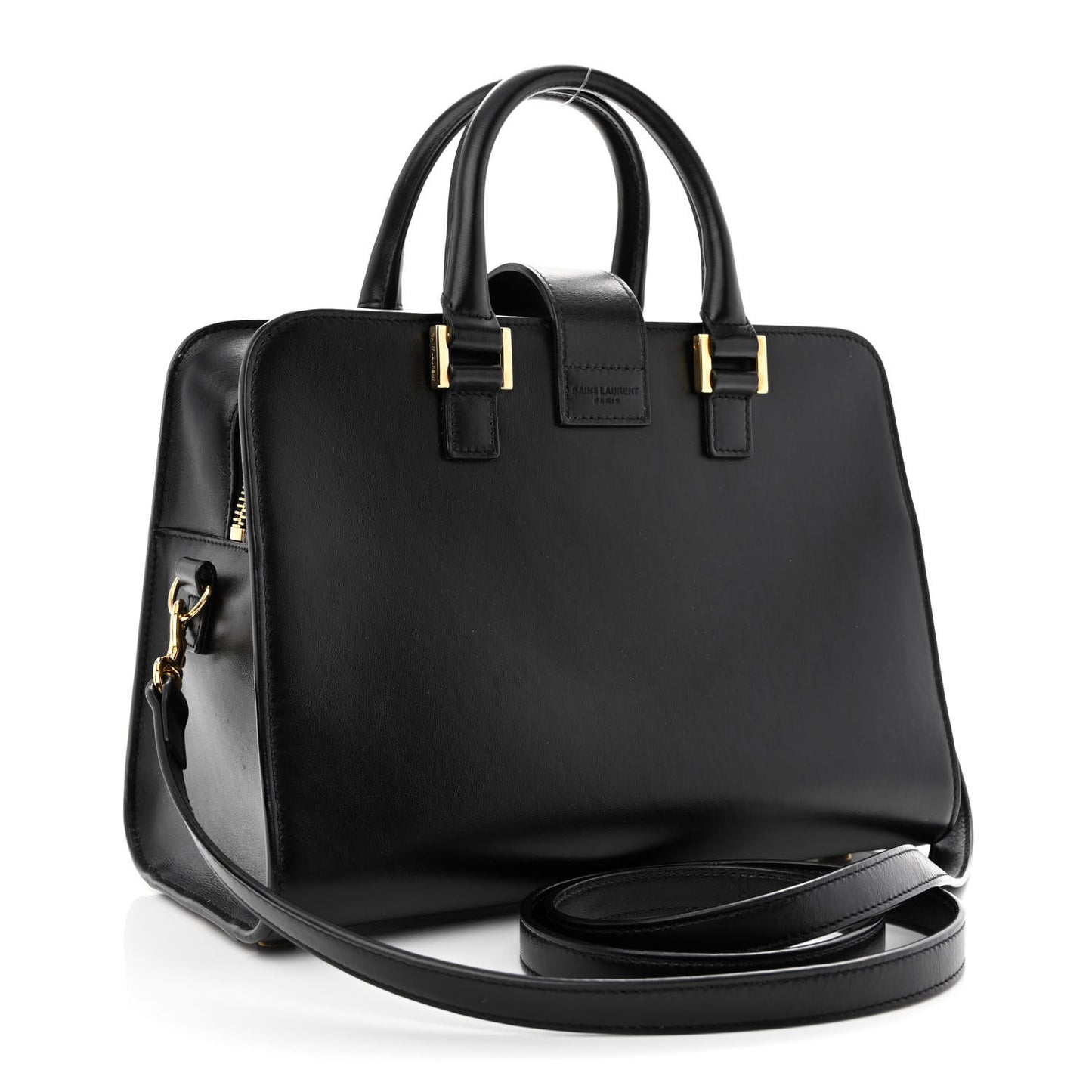 Calfskin Monogram Baby Cabas Black