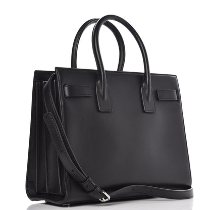 Saint Laurent Calfskin Patchwork Baby Sac De Jour Black Multi 3 of 7