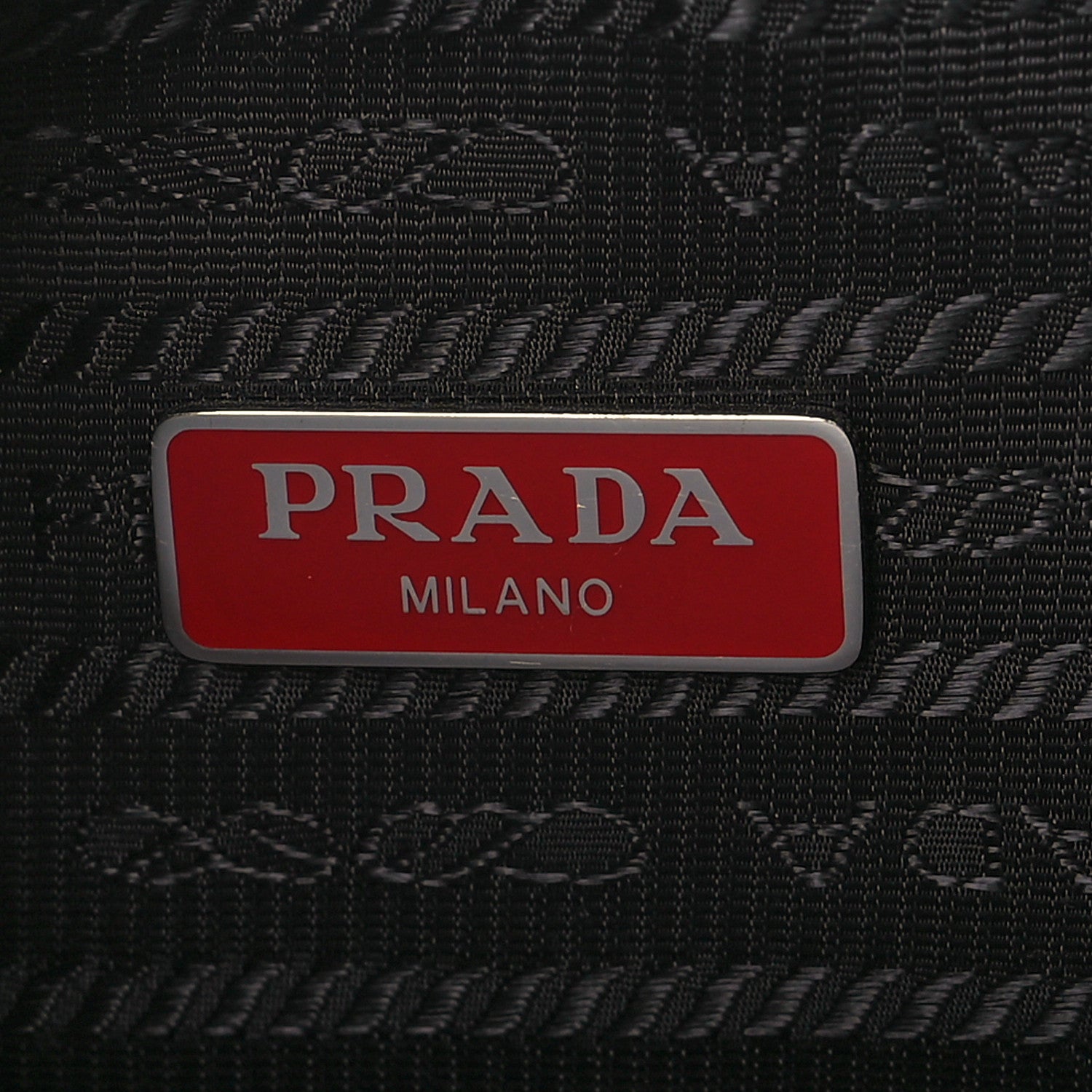 Prada Tessuto Nylon Saffiano Lunar New Year Mini Re-Edition 2000 Bag Black Fuoco 6 of 8