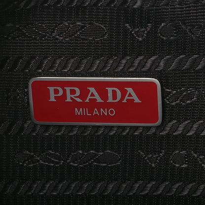 Prada Tessuto Nylon Saffiano Lunar New Year Mini Re-Edition 2000 Bag Black Fuoco 6 of 8