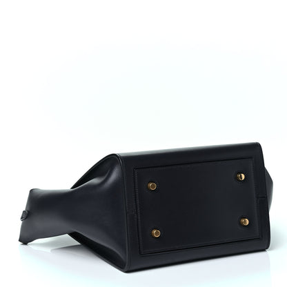Celine Smooth Calfskin Small Tie Knot Tote Midnight 3 of 4
