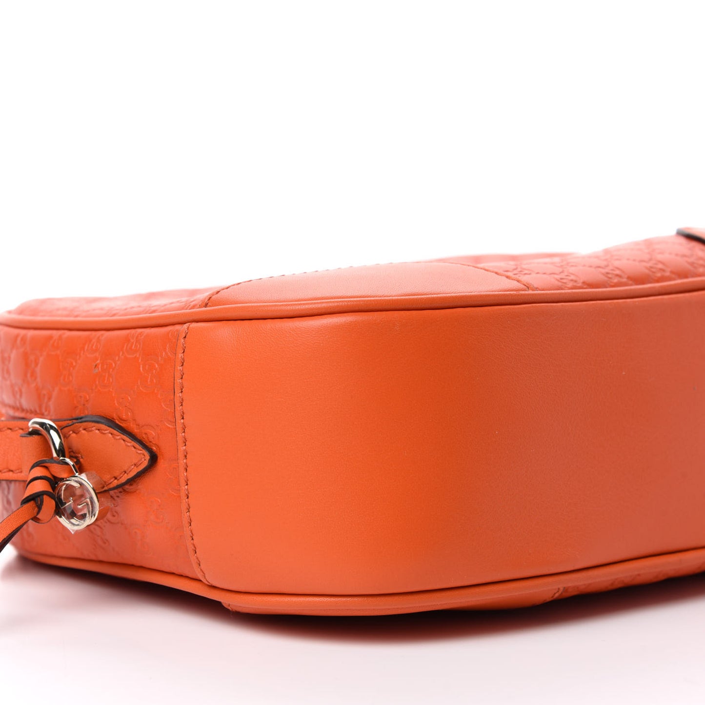 Soft Microguccissima Mini Bree Messenger Bag Sun Orange