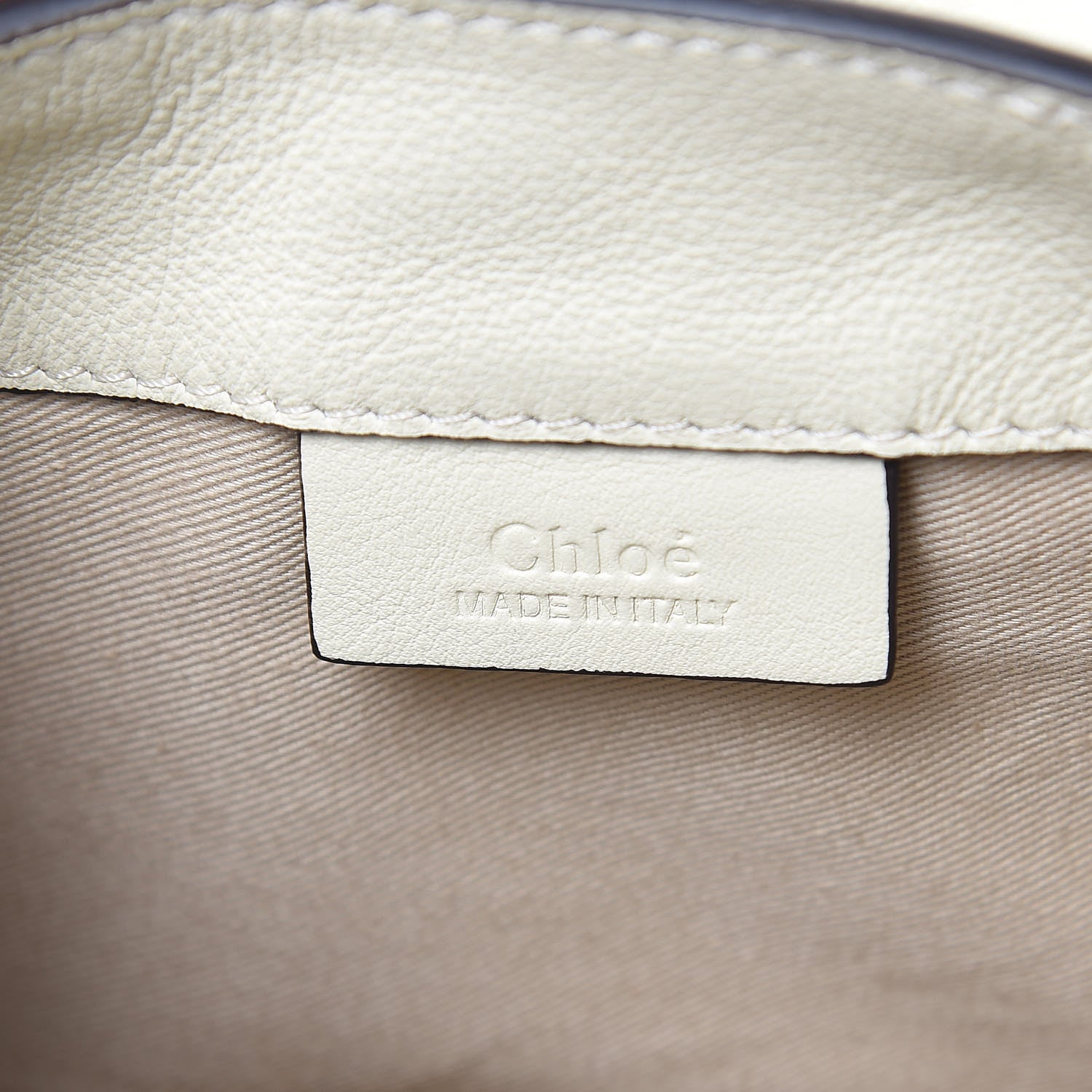 Chloe Suede Calfskin Mini Faye Backpack Off White 6 of 13