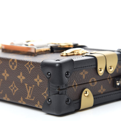 Louis Vuitton Monogram Column Petite Malle Black 7 of 11