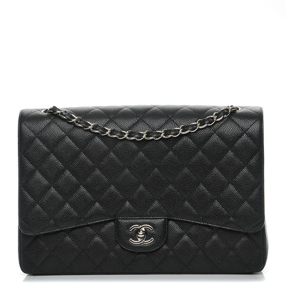Chanel Caviar Quilted Maxi Single Flap Black 1 of 8