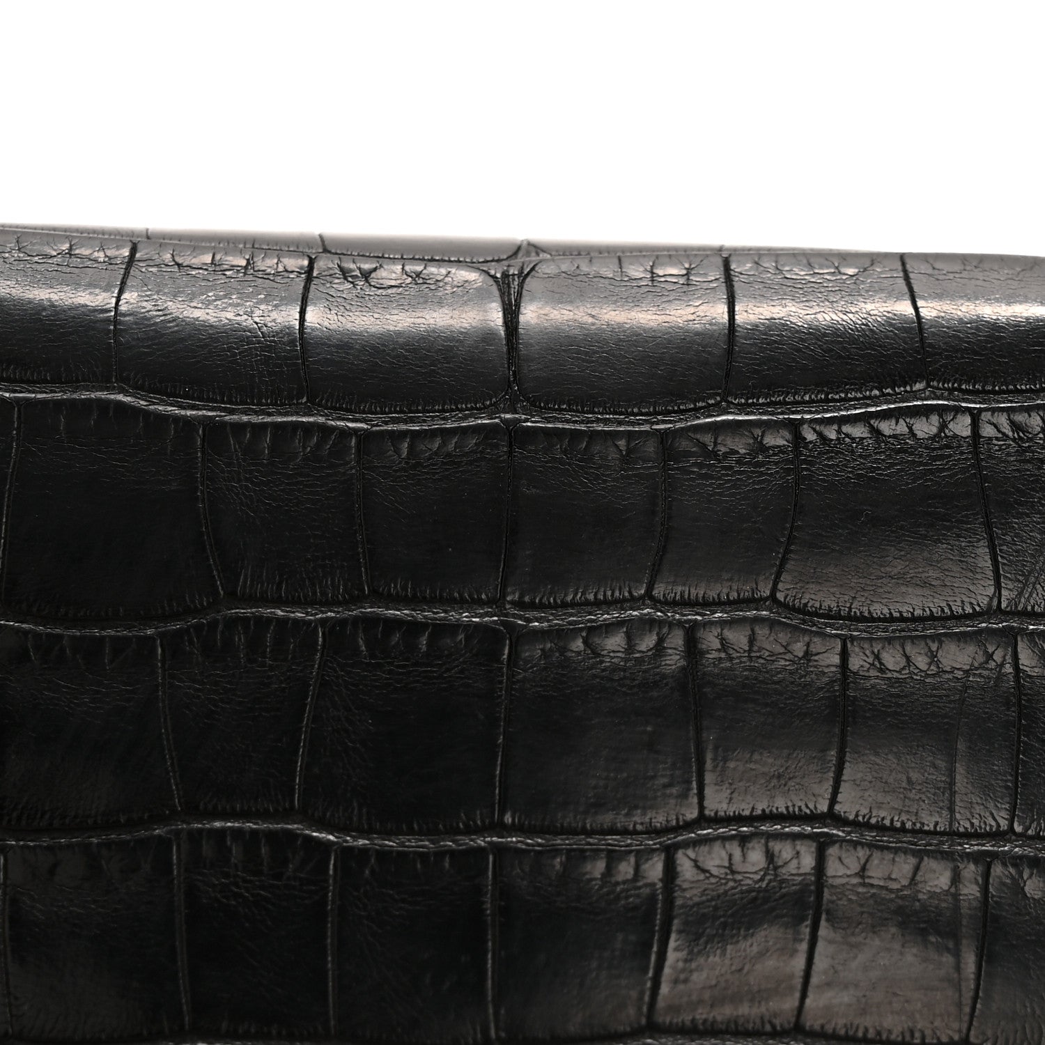 Hermes Matte Alligator MC2 Copernic Compact Wallet Black 10 of 11