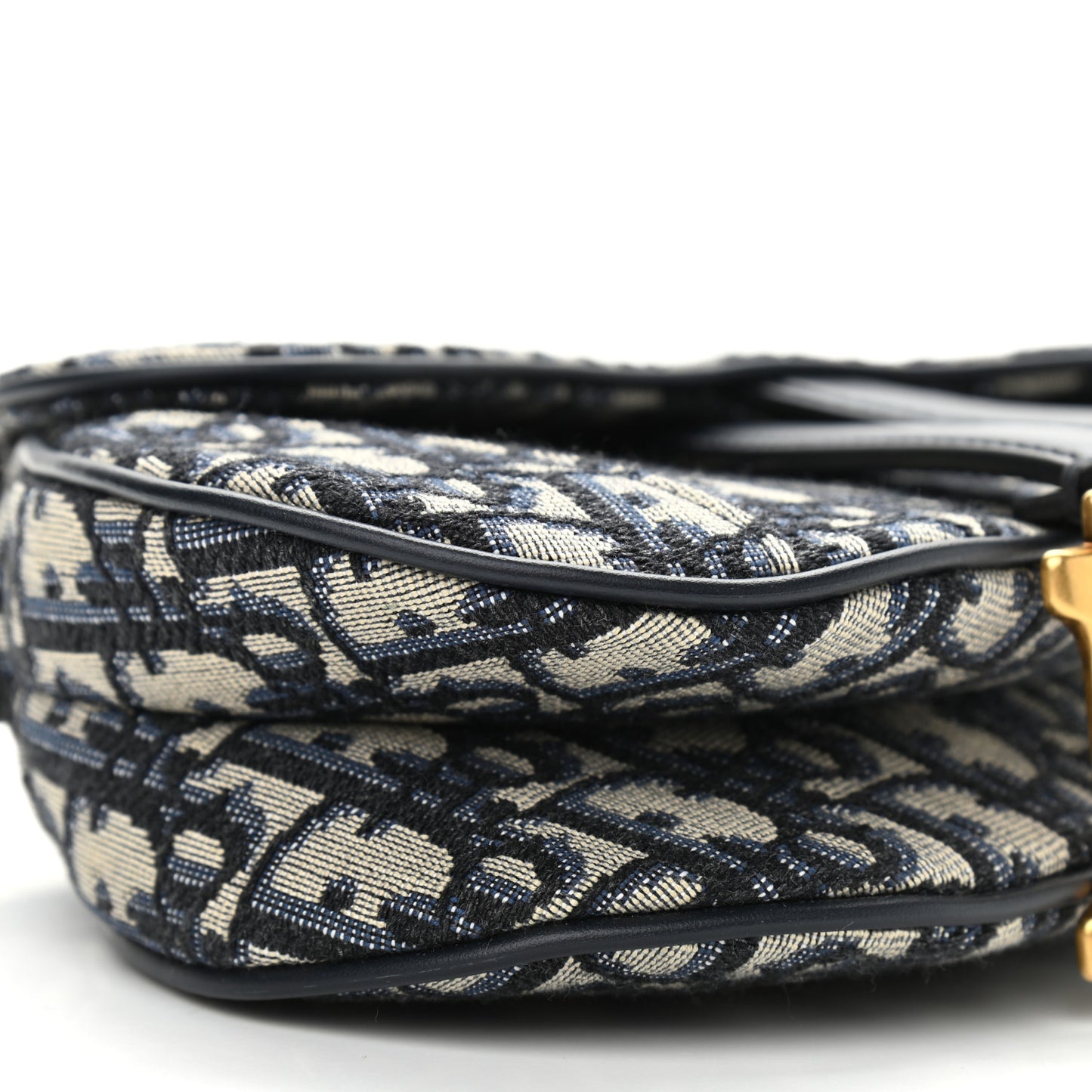 Oblique Mini Saddle Bag Blue