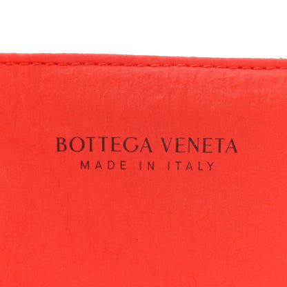 Bottega Veneta Paper Calfskin Intrecciato Stretch Cassette Bright Red 8 of 12