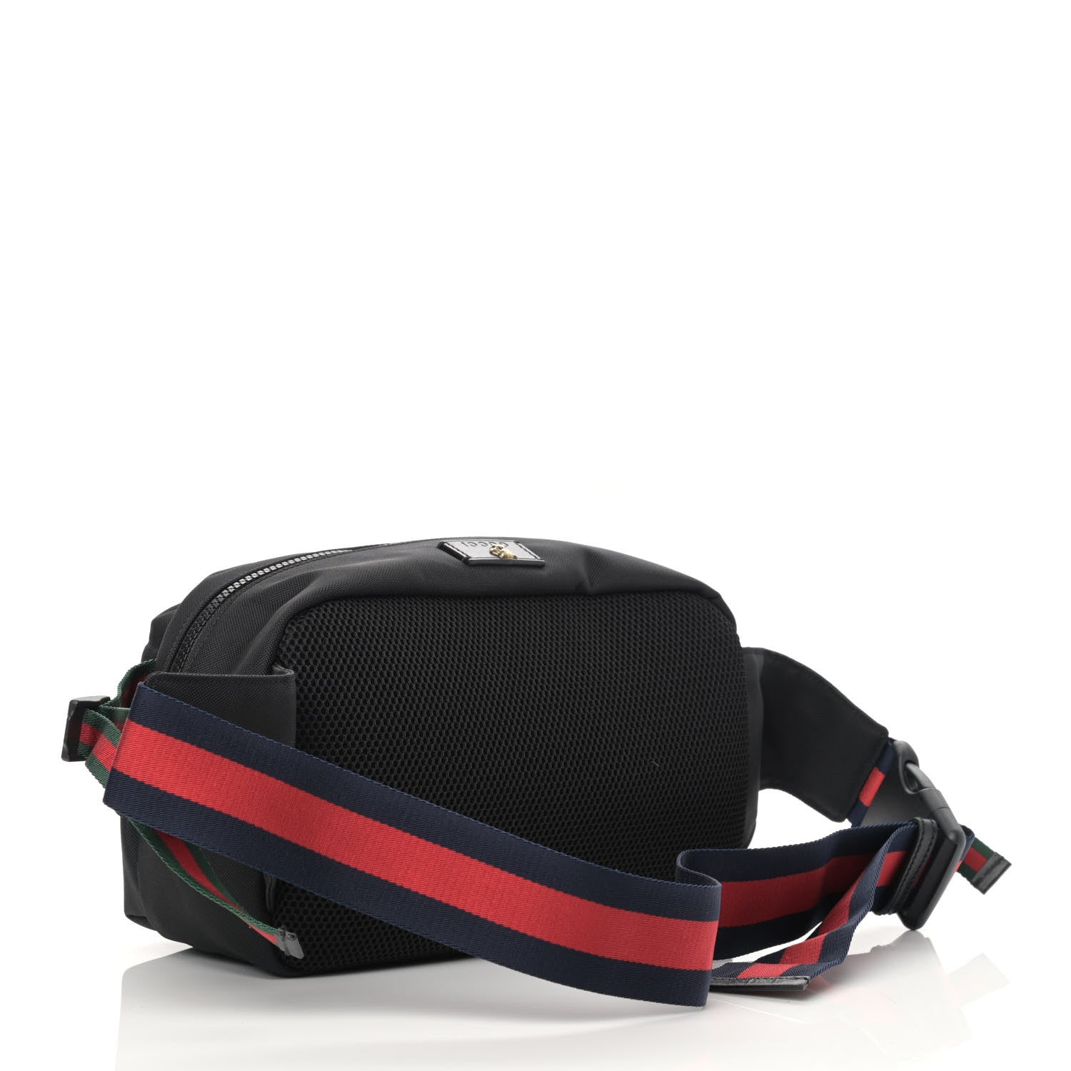 Gucci Techno Canvas Web L'Aveugle Par Amour Embroidered Belt Bag Black 3 of 13