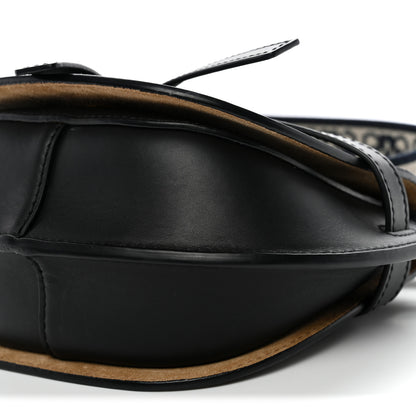 Loewe Calfskin Jacquard Mini Gate Dual Bag Black 9 of 9