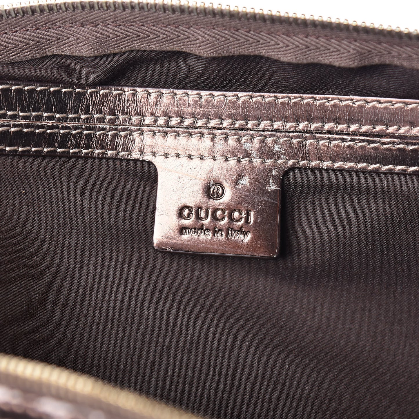 GG Plus Monogram Medium Joy Tote Bag Brown