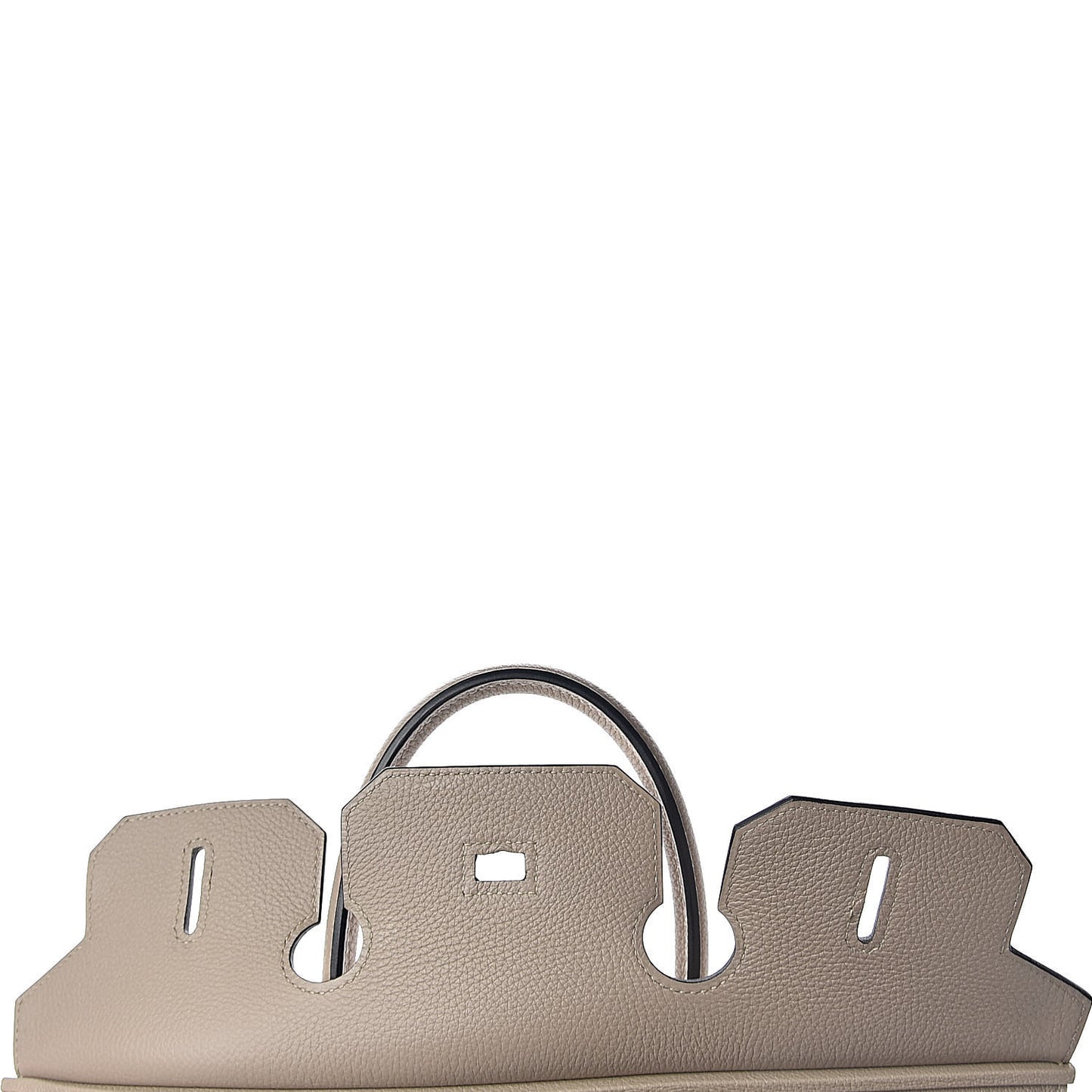 Taurillon Clemence Birkin 35 Gris Tourterelle