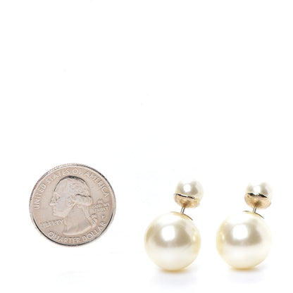Christian Dior Pearl Mise En Dior Tribal Earrings 2 of 3