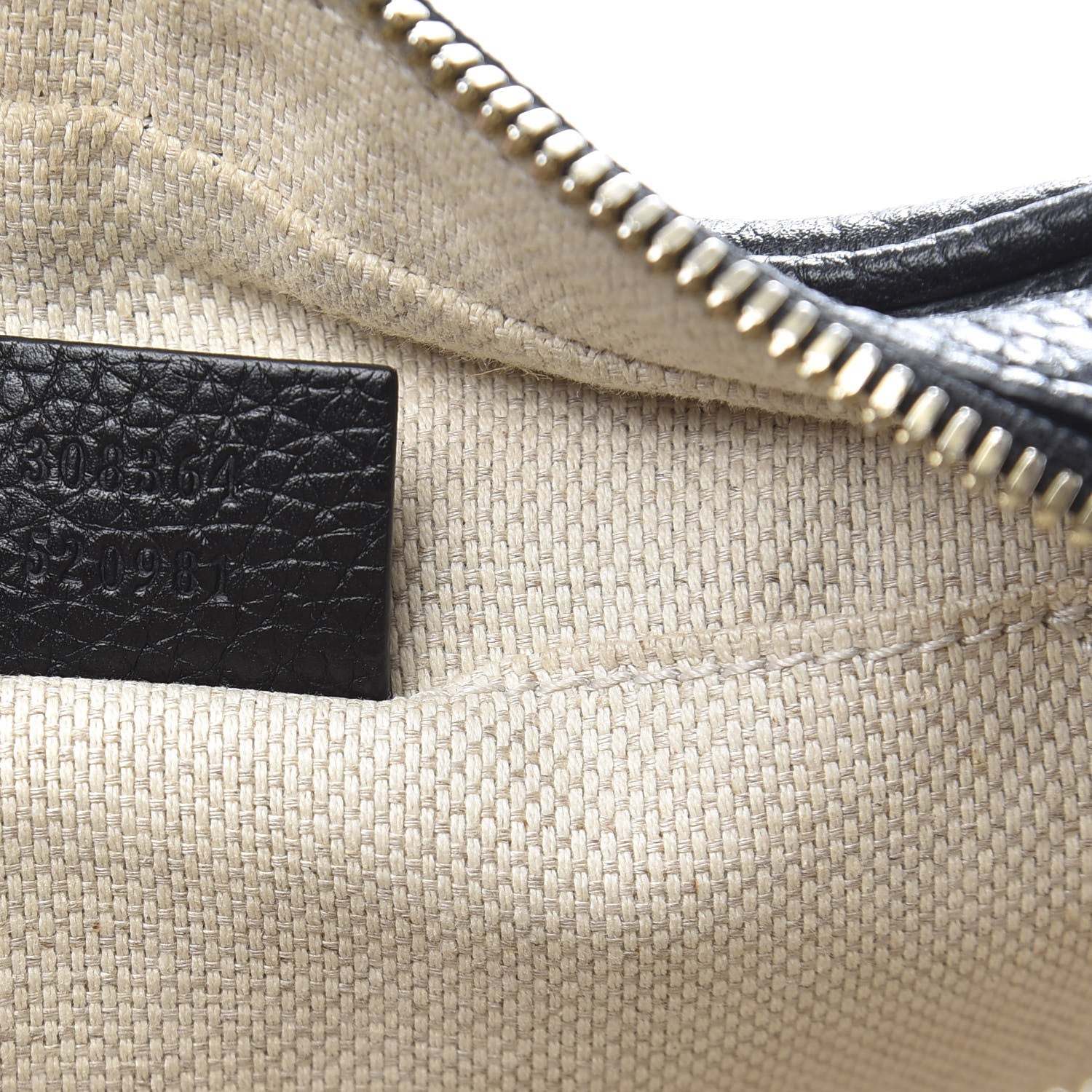 Gucci Pebbled Calfskin Small Soho Disco Bag Black 7 of 11