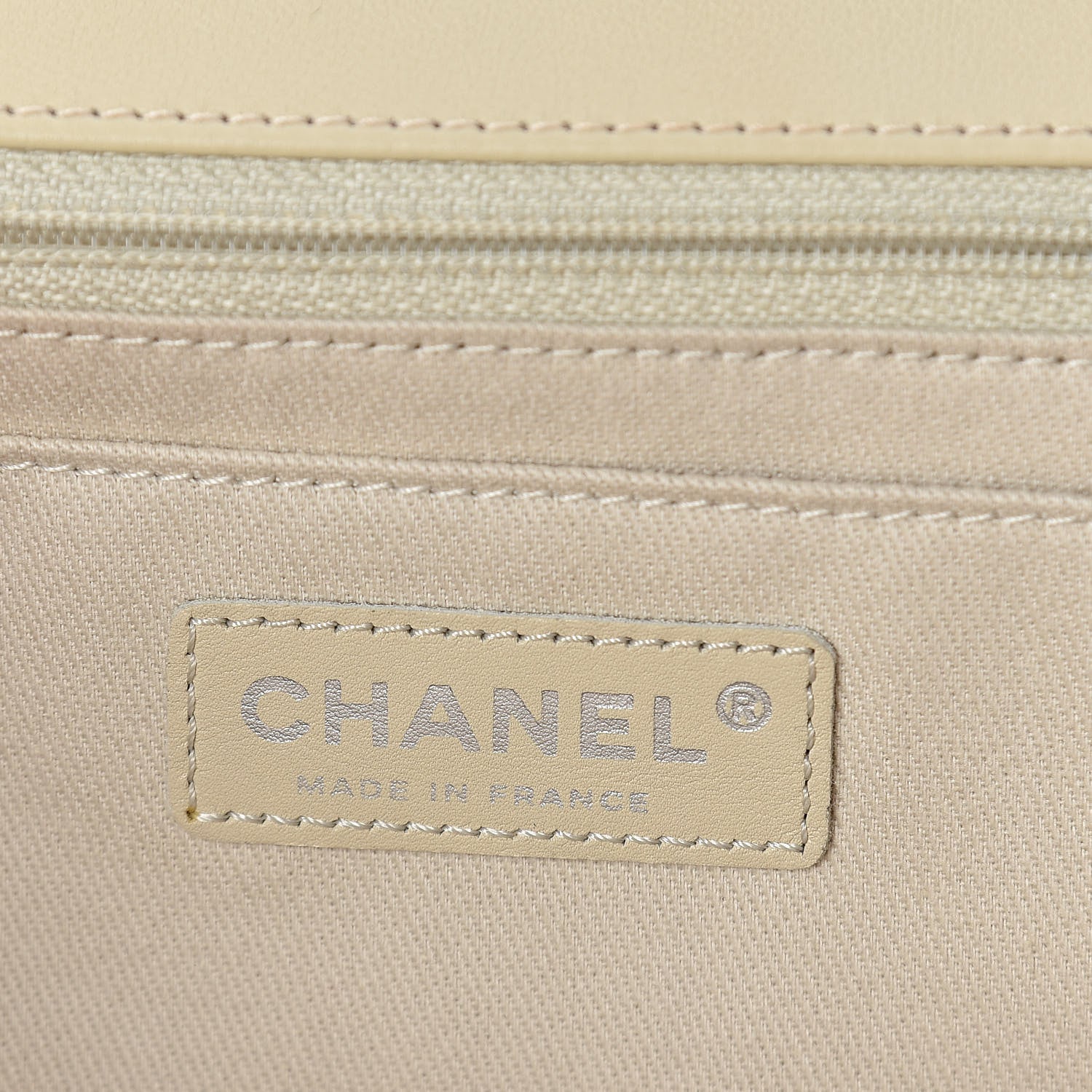 Chanel Calfskin Quilted In the Business Flap Bag Beige Clair 6 of 12