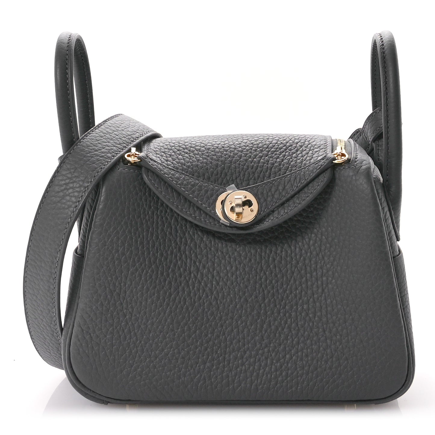 Taurillon Clemence Mini Lindy 20 Ardoise