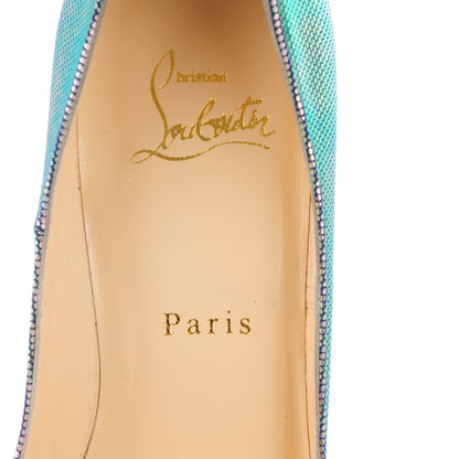 Christian Louboutin Tissu Scarabe So Kate 120 Pumps 37.5 Digitale 7 of 8