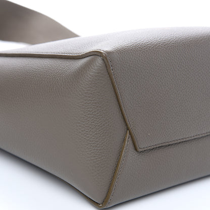 Celine Soft Grained Calfskin Small Sangle Bucket Bag Taupe 8 of 9