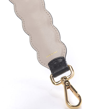 Fendi Calfskin Crystal Embellished Mini Strap You Black Camelia 4 of 4