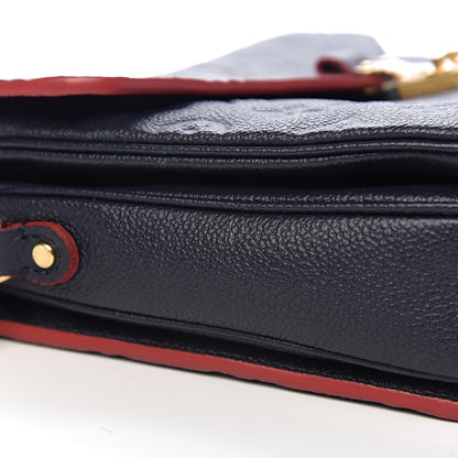 Louis Vuitton Empreinte Pochette Metis Marine Rouge 9 of 10
